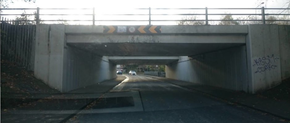 Bus-Crash-Site-Mulhuddart-M3-Bridge