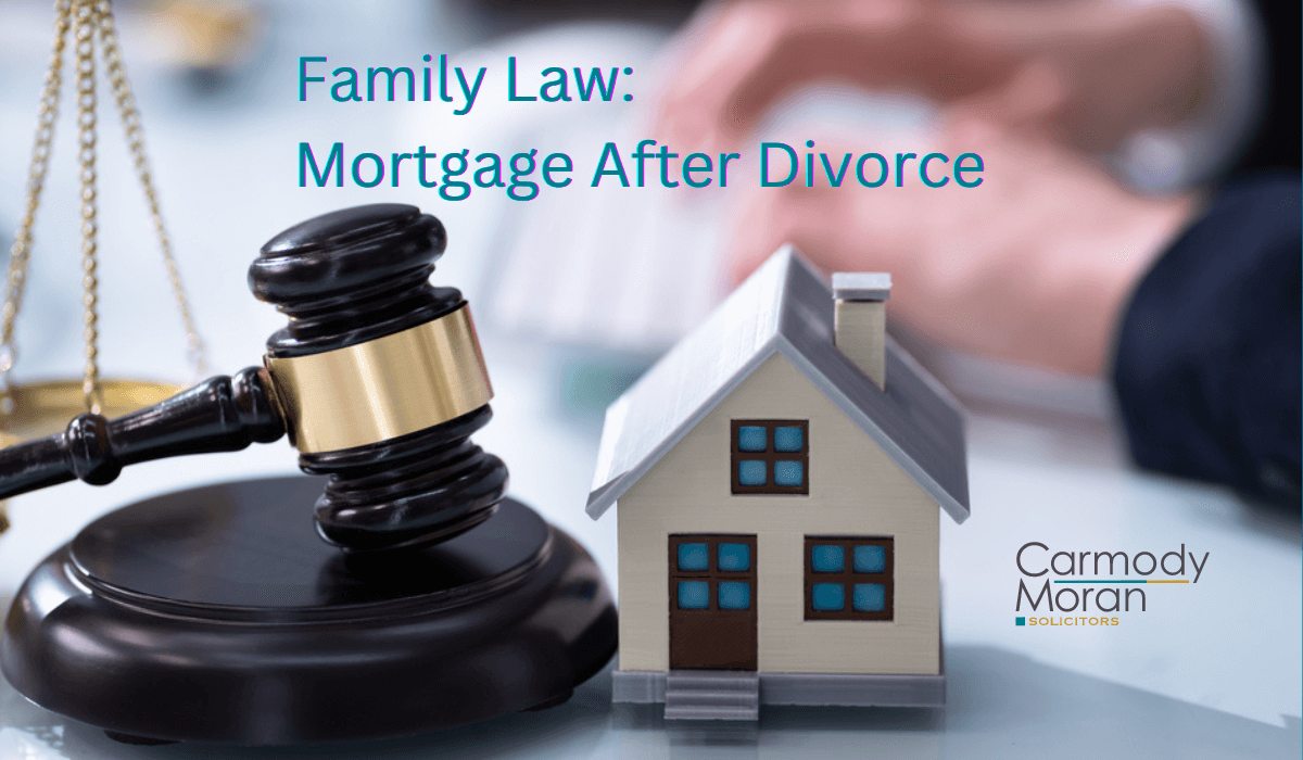 House Mortgage After Divorce Legal Consultation with Gavel